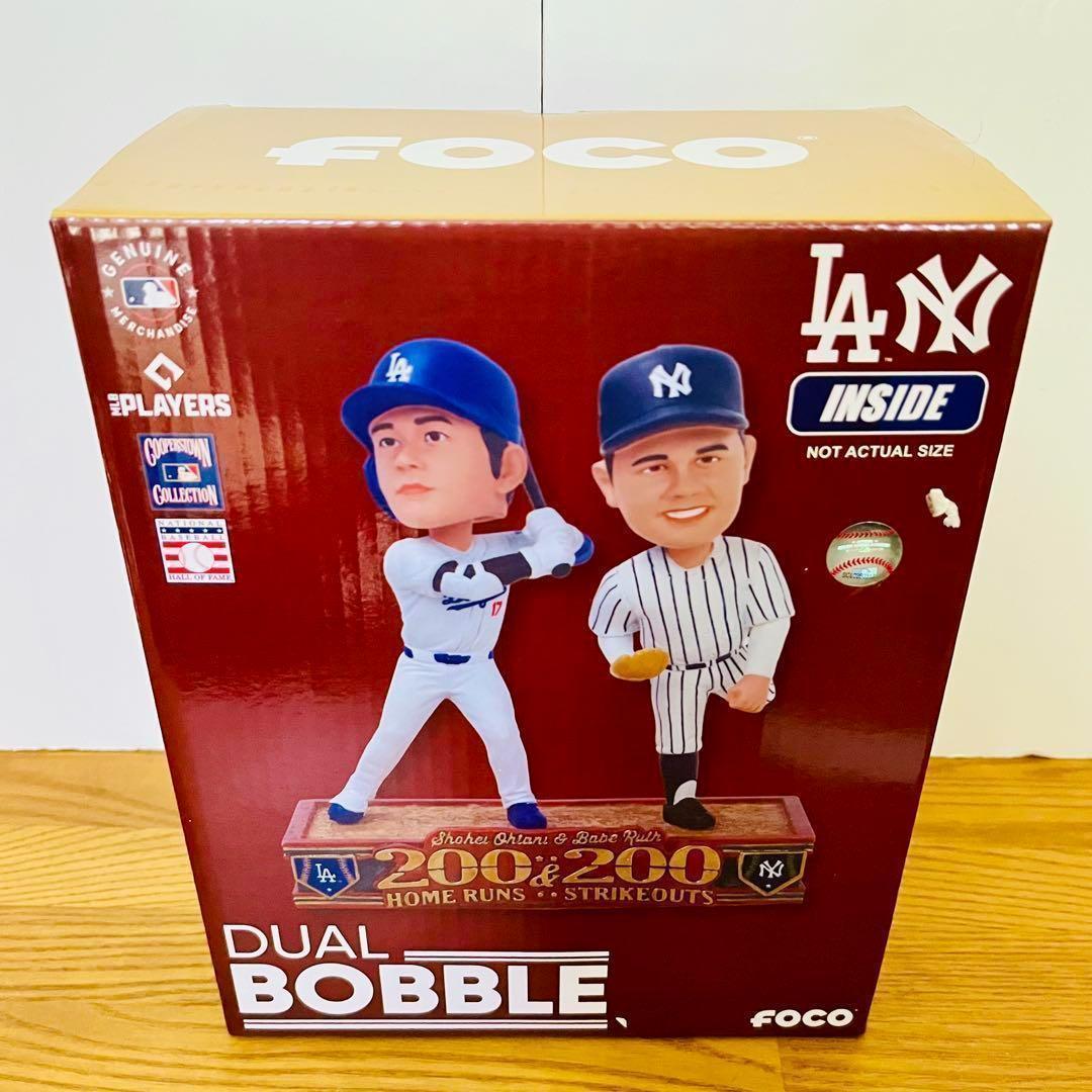 【大谷翔平/ベーブ・ルース/ボブルヘッド】200本塁打＆奪三振/200個限定