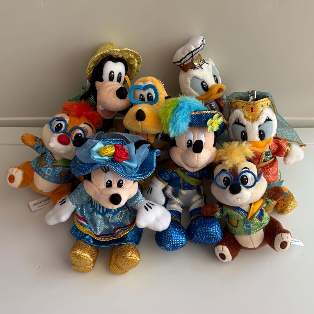 TDS ディズニーシー 20周年 グランドフィナーレ ぬいぐるみバッジセット