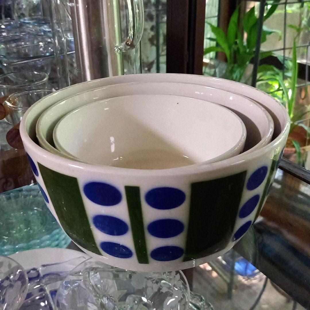 デンマーク陶器　ボウル3個セット　北欧