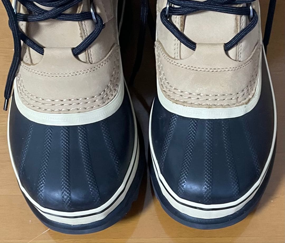 ソレル カリブー レディース バフ スノーブーツ 24cm