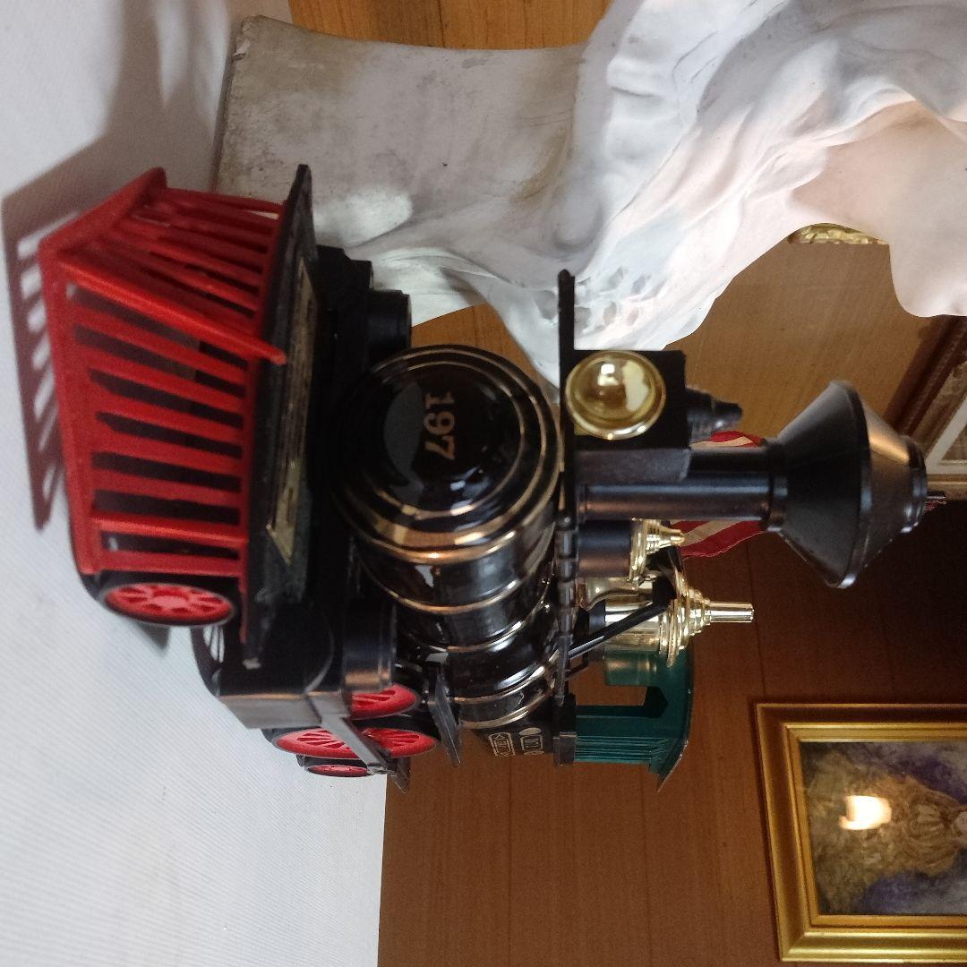 GRANT 1872 蒸気機関車 黒と赤