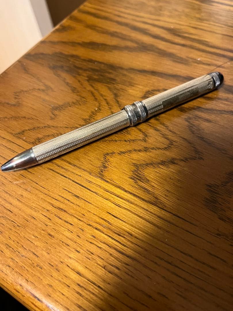 プラチナ万年筆 多機能ペン ダブル3アクション スターリングシルバー レット