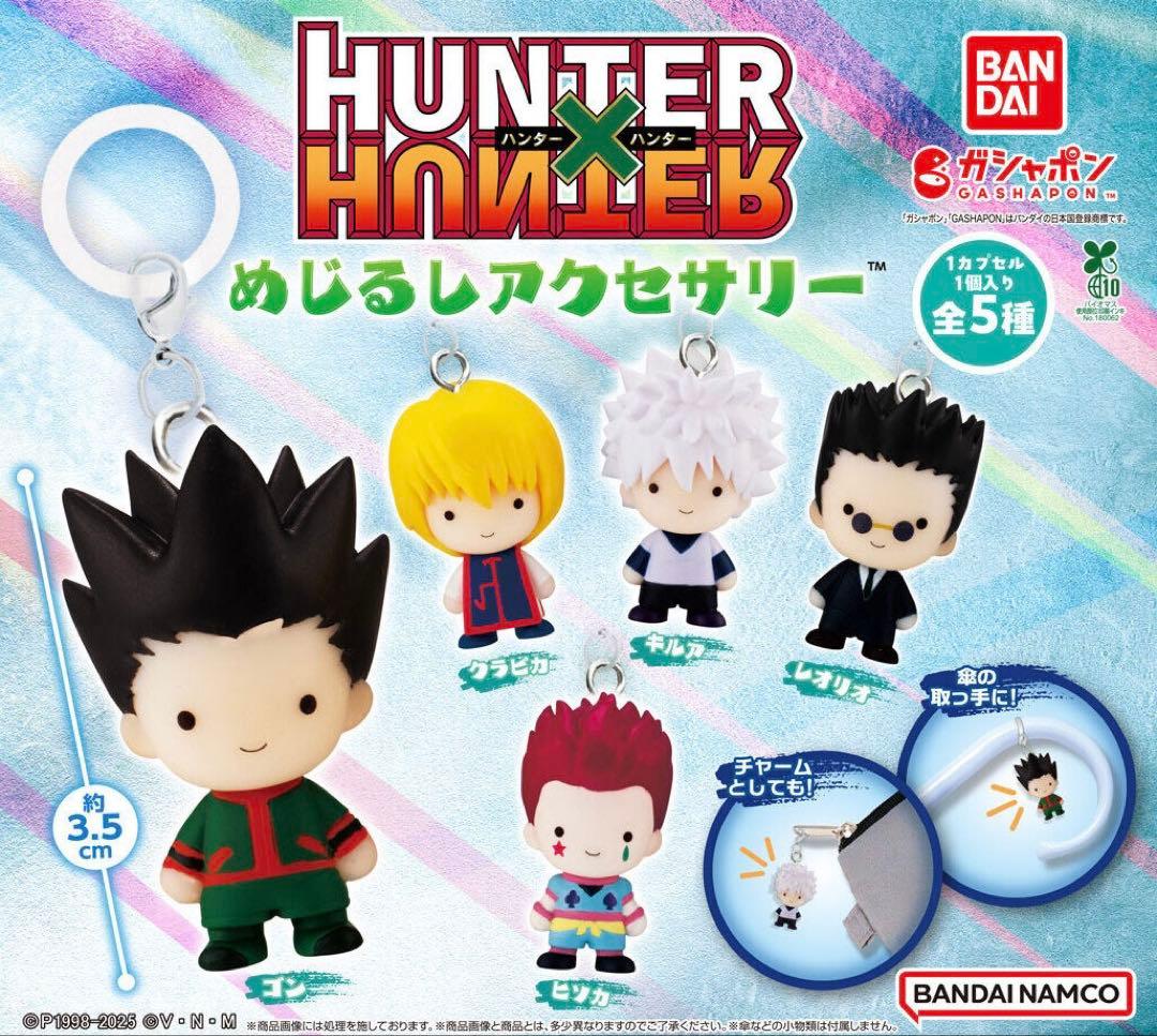 【匿名配送】HUNTER×HUNTERめじるしアクセサリーフルコンプリート