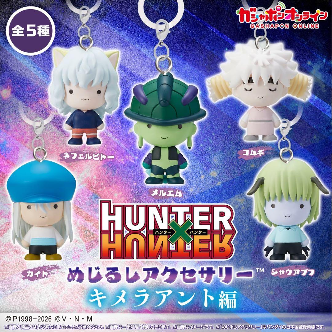 【匿名配送】HUNTER×HUNTERめじるしアクセサリーフルコンプリート