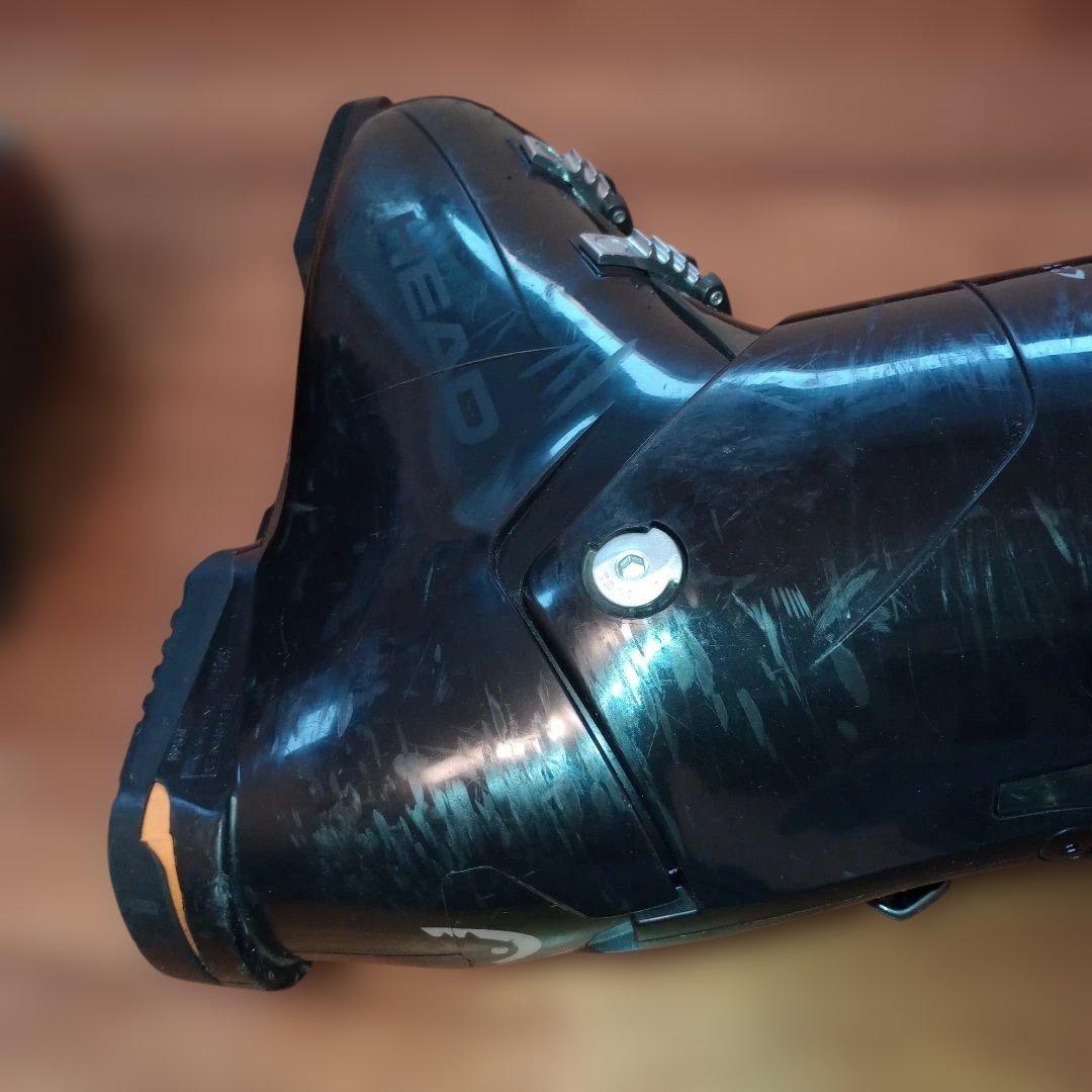 中古スキー靴　HEAD edge8.5 28cm 社外ブースターストラップ付