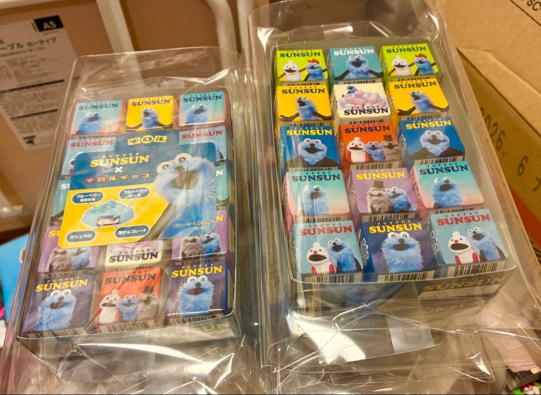 チロルチョコ PUPPET SUNSUN コラボ 30個入り