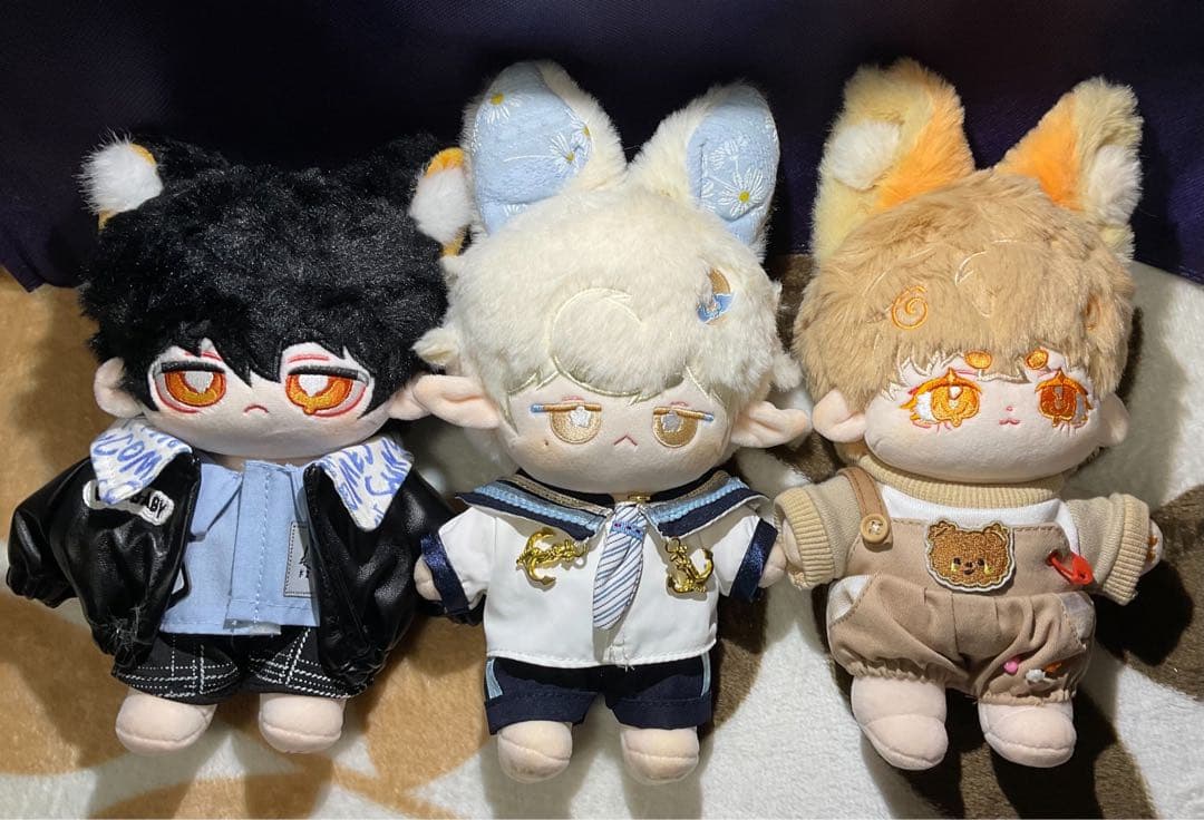 無属性ぬいぐるみ 20cm まとめ(お洋服付き)