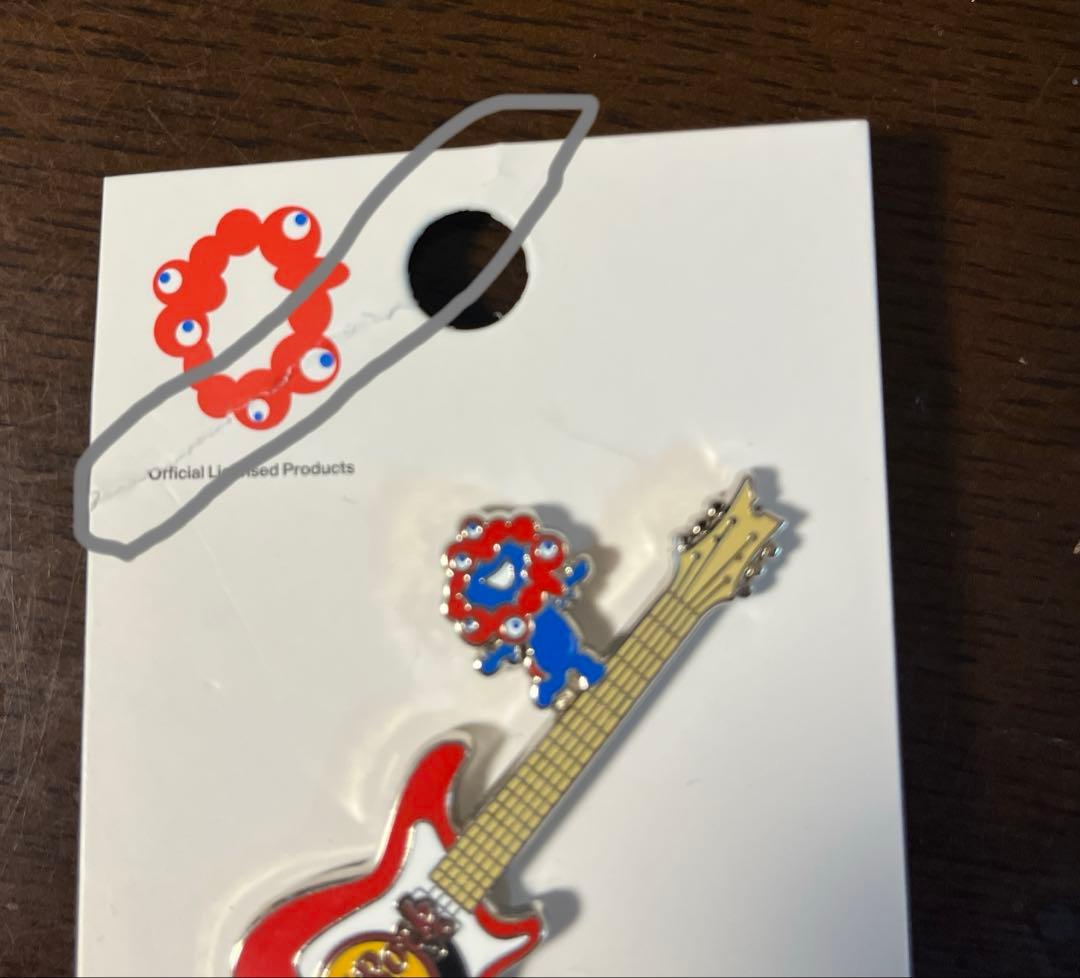 2025 大阪関西万博　ミャクミャク　ギター ピンバッチ　ハードロックカフェ