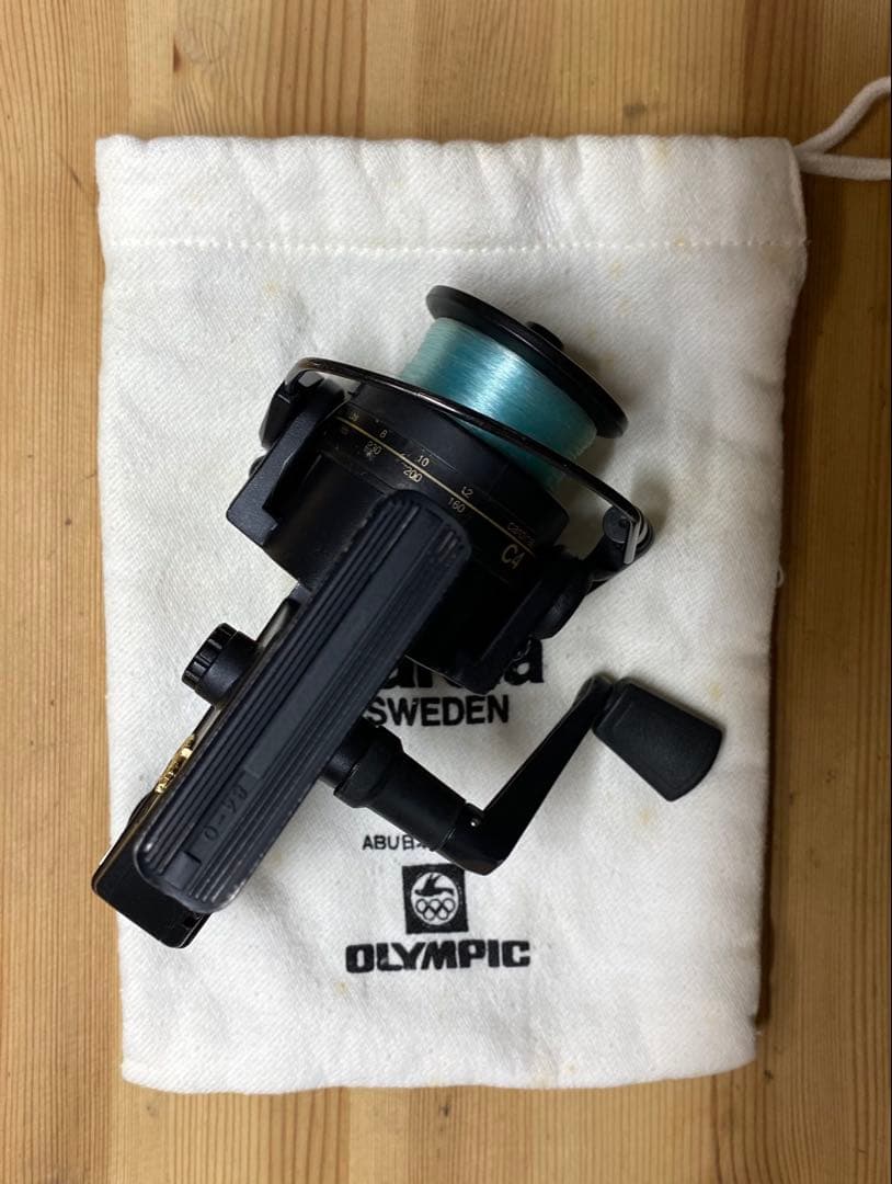 Abu Garcia Cardinal C4X スピニングリール 収納袋付き