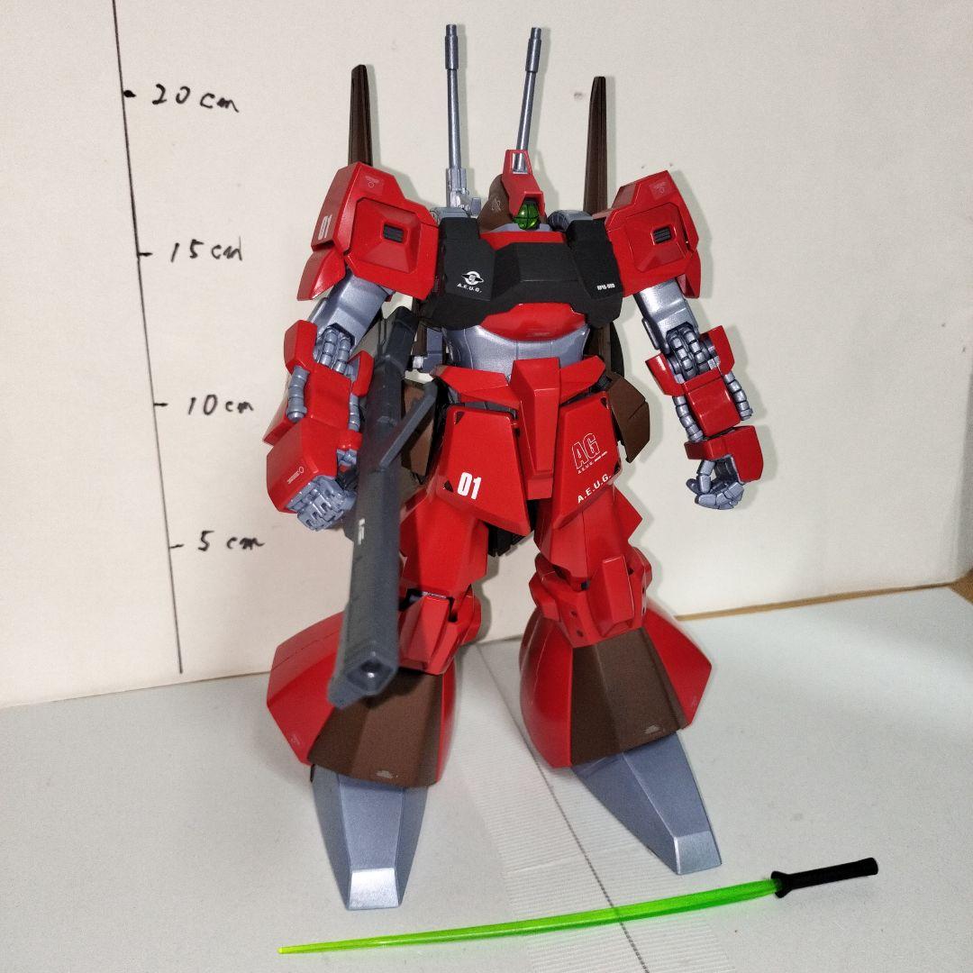 MG 1/100 リック・ディアス クワトロカラー 塗装完成品 赤 ガンプラ