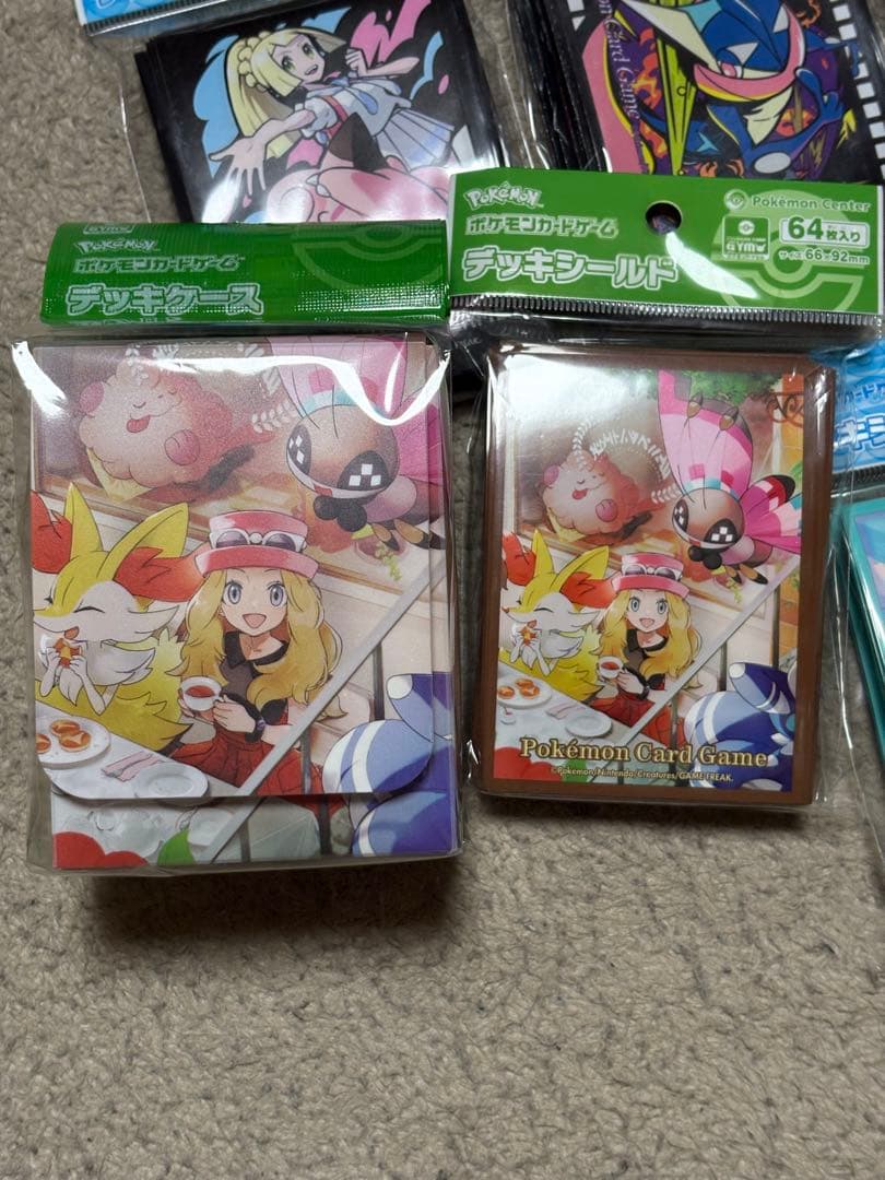【新品未使用】ポケモンカードゲーム デッキケース デッキシールド サプライまとめ