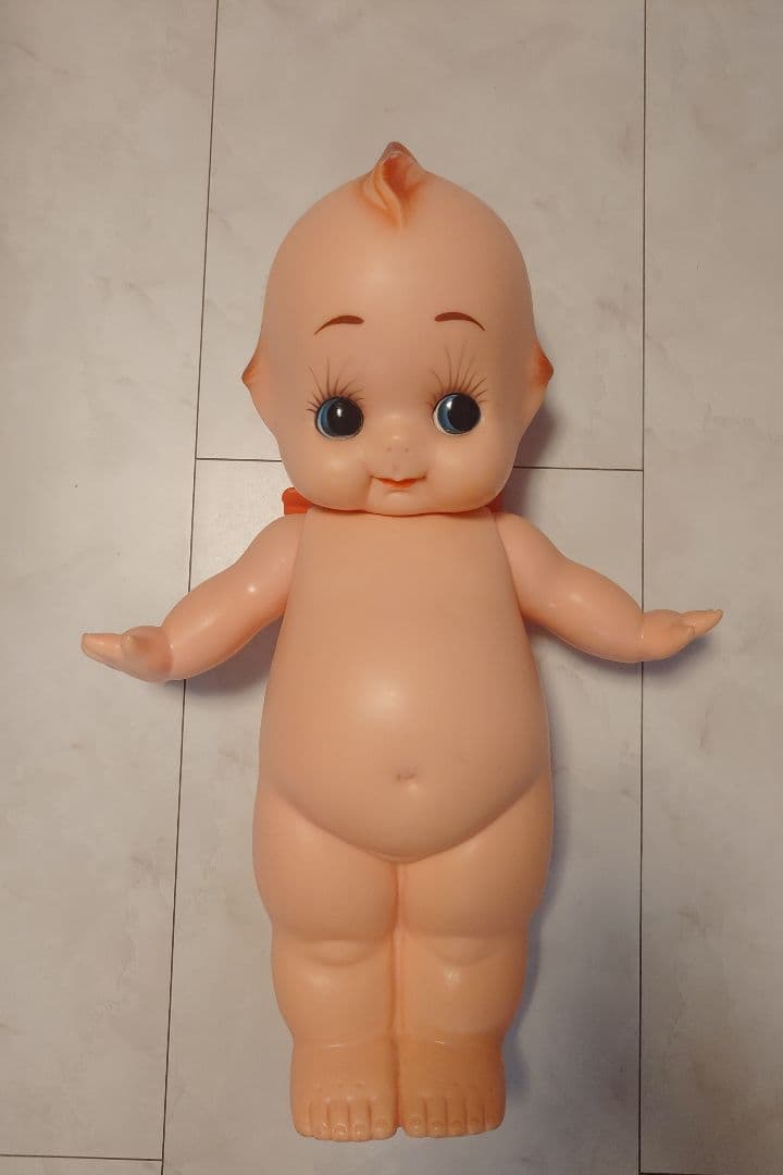 【ちょこ】40年以上前の懸賞品 キューピーマヨネーズ 人形 全長55センチ