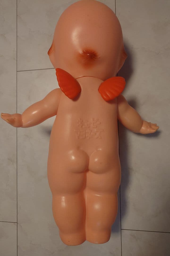 【ちょこ】40年以上前の懸賞品 キューピーマヨネーズ 人形 全長55センチ