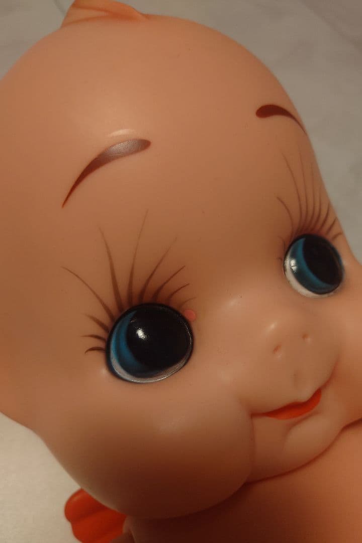 【ちょこ】40年以上前の懸賞品 キューピーマヨネーズ 人形 全長55センチ