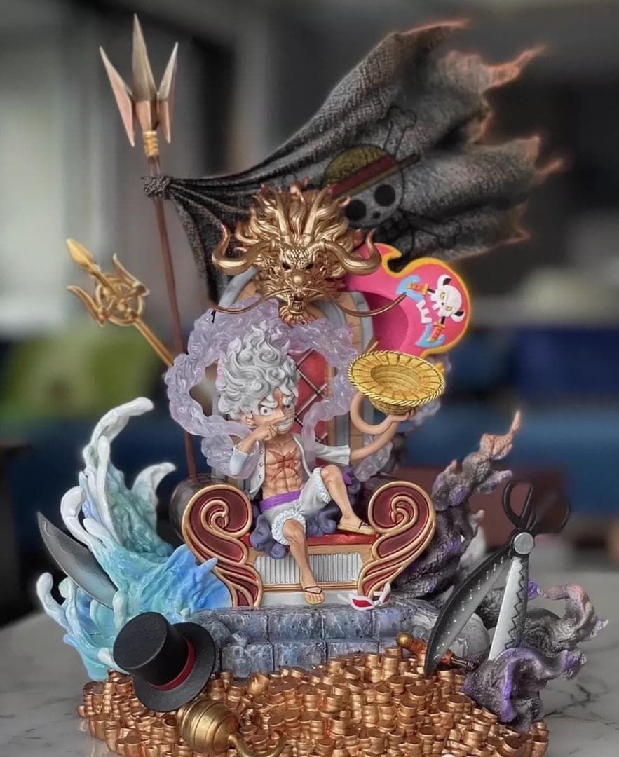 ワンピース G5 ルフィ ギア5 ニカ 四皇 ガレージキット ガレキ スタチュー