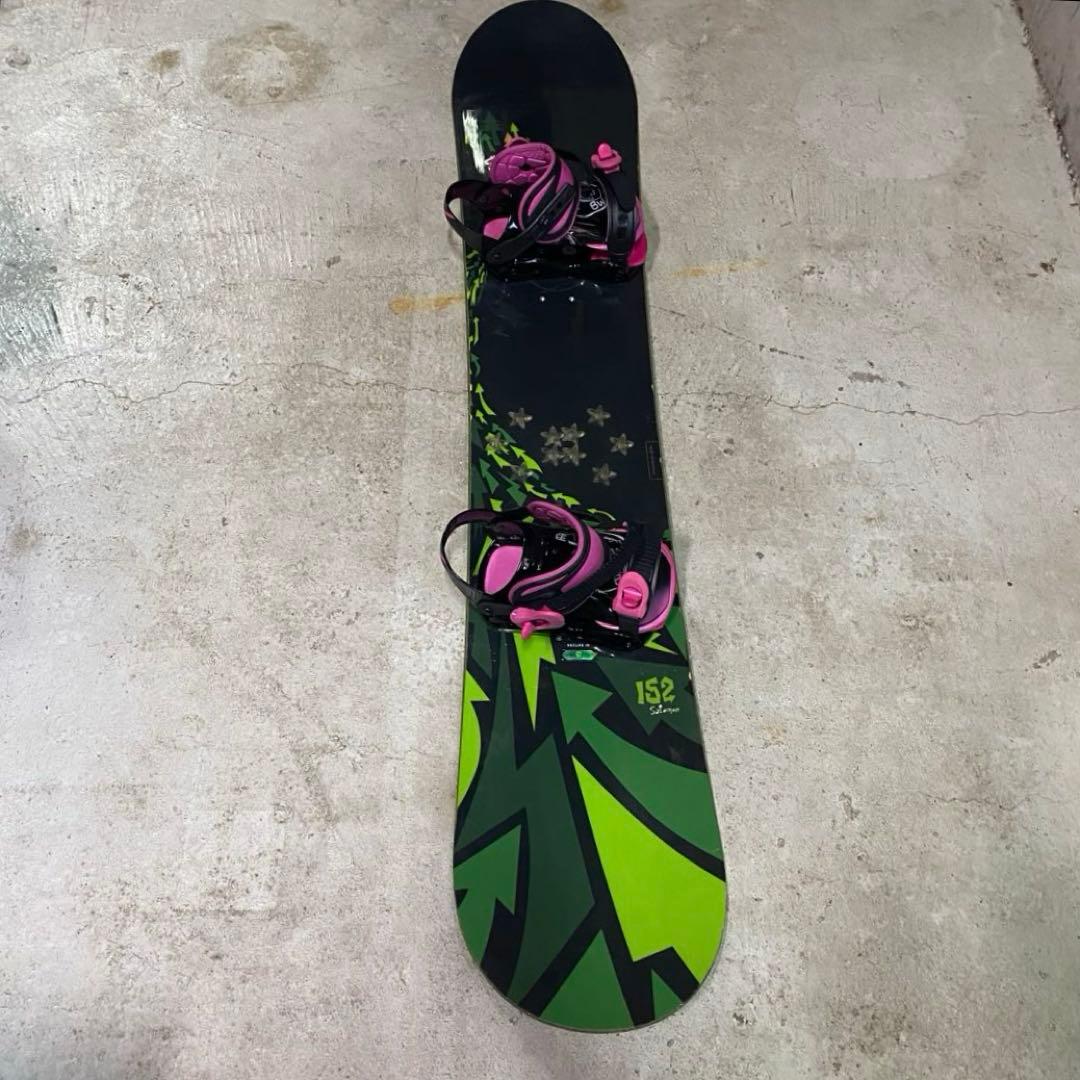 SALOMON サロモン　SEQUENCE 152スノーボード 2点セット