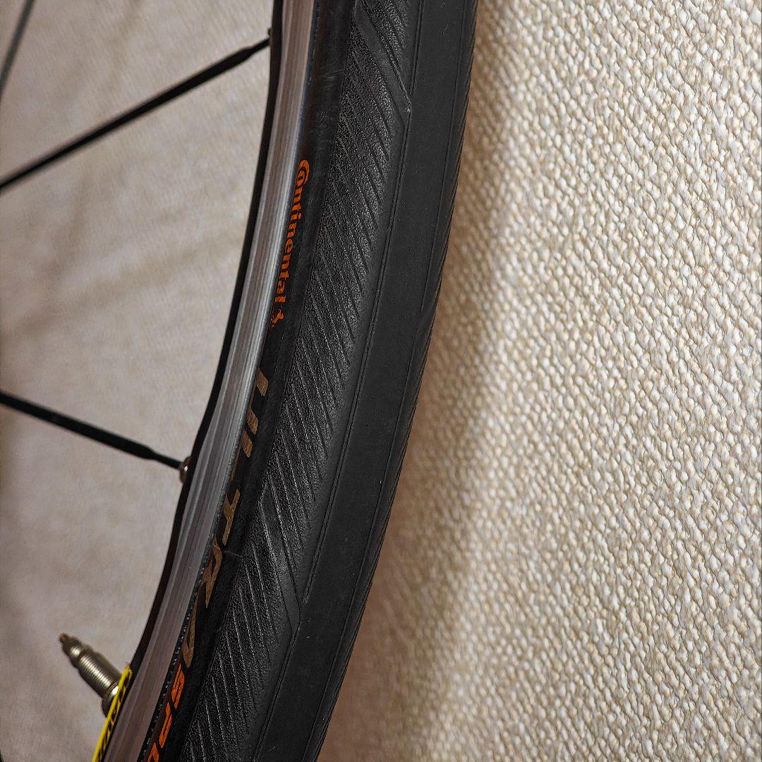 【美品】MAVIC Ksyrium Elite スプロケット、28mmタイヤ付き