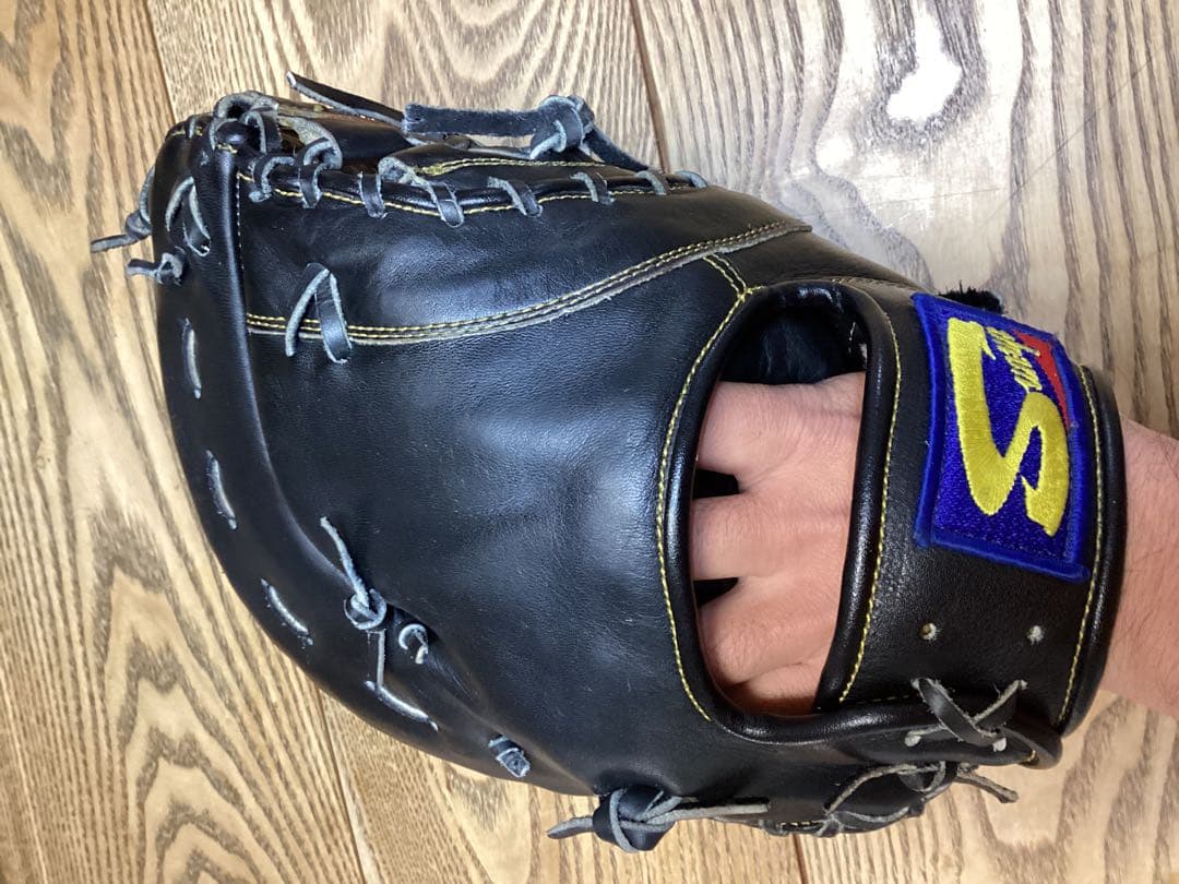 即戦力 良型 軟式野球 ファーストミット サンアップ レア ヤクルトスワローズ