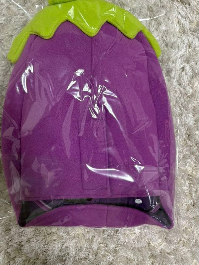 本物のナスビの被り物　天竺鼠