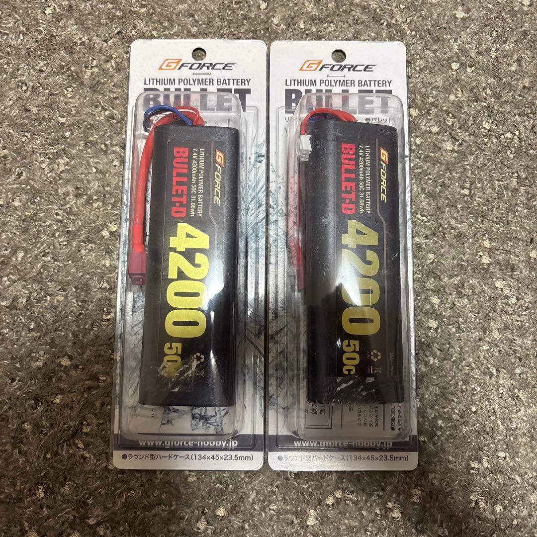 未開封‼️G FORCE リポバッテリー2セット