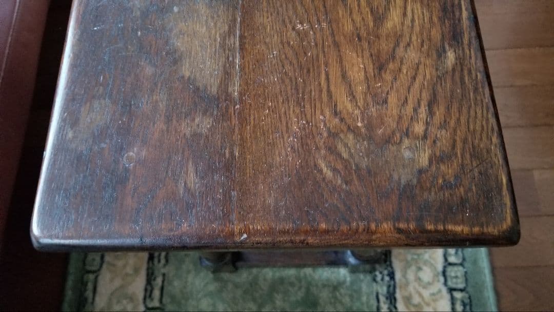 ヴィンテージ 英国べヴァン ファンネル社 Reprodux 木製 サイドテーブル