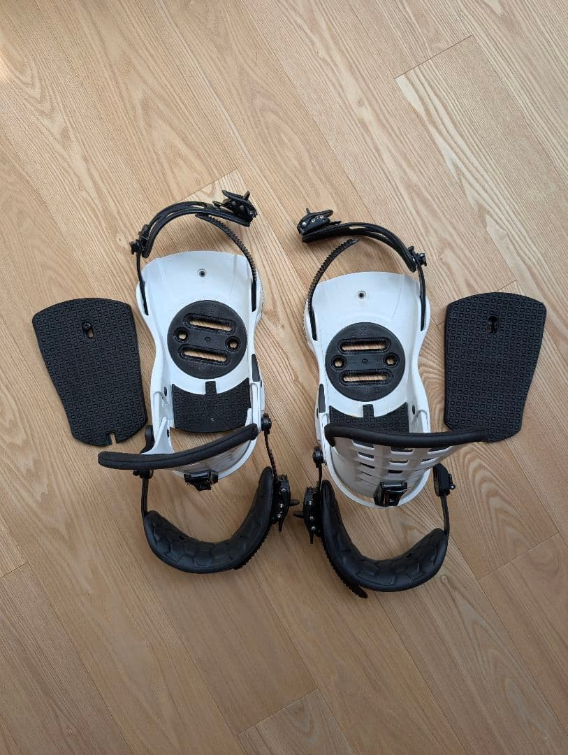 UNION ATLAS ホワイト スノーボードビンディング Mサイズ 17/18