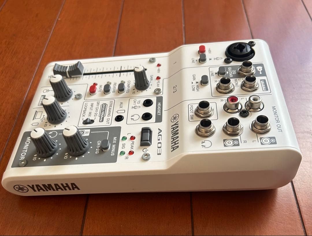 DTM・DAW YAMAHA AG03 MK2 W