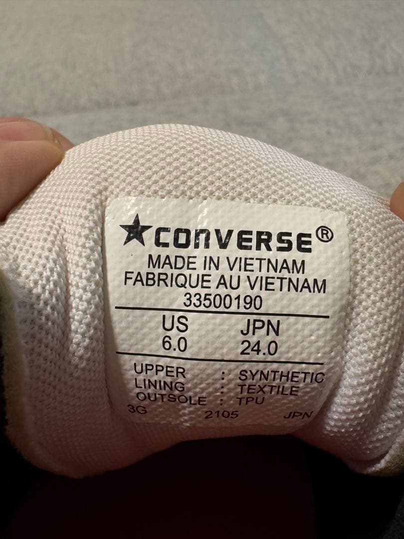 【新品】BEAMS GOLF × CONVERSE ゴルフシューズ 24.0