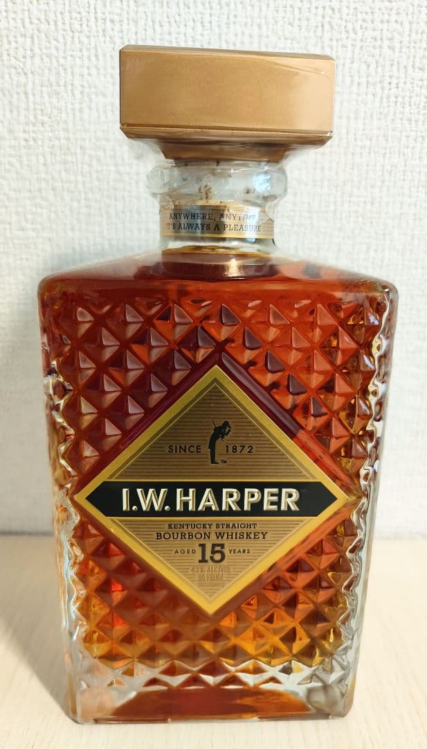 【日本未入荷】I.W.ハーパー 15年 バーボン 750ml ALC43％