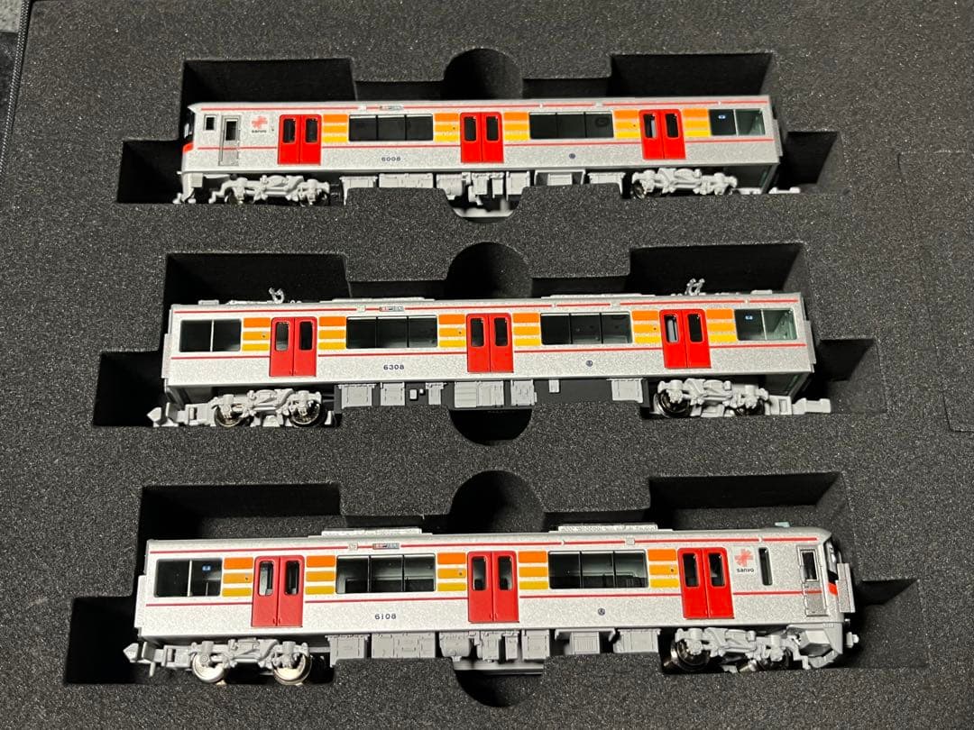 ポポンデッタ 6036 山陽電鉄　6000系　直通特急　6両セット