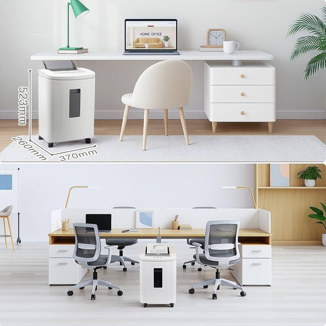 【新品未使用】プロ仕様 家庭用シュレッダー 25L 大容量 キャスター付き