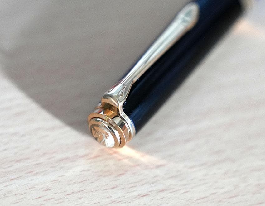 Pelikan ペリカン スーベレーン M800 ニブF 青軸 万年筆【美品】