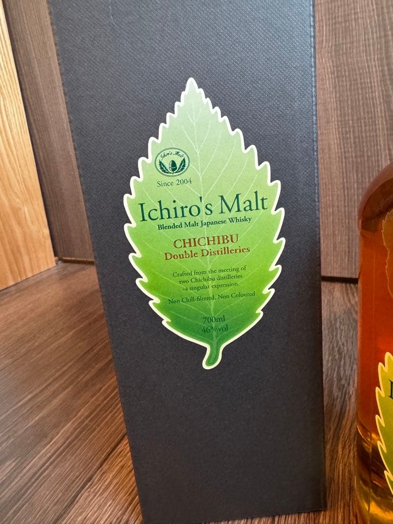 貴重最初ロット番号1 イチローズモルト ダブルディスティラリーズ秩父700ml