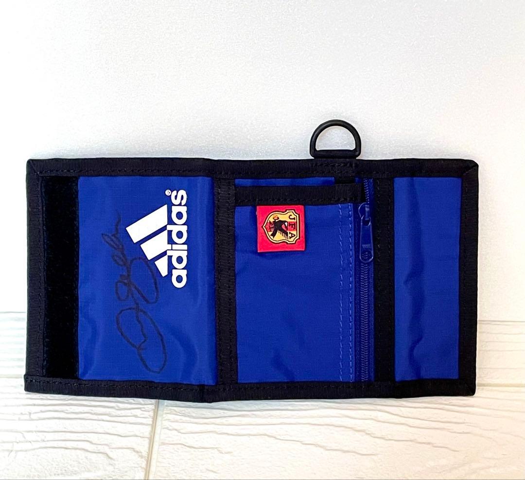 ◎ベッカム 直筆サイン 日本代表 アディダス 財布 2002年W杯来日時