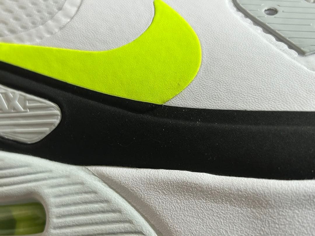 【新品】27cm NIKE エアマックス90ゴルフ ホワイト/ホットライム