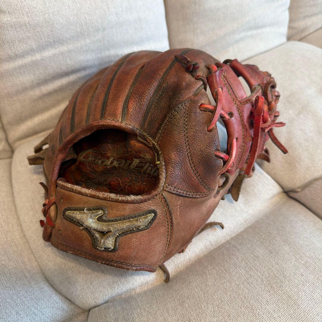 ミズノ ブラウン 野球グローブ