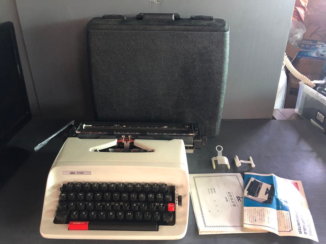 abc4100 タイプライター（中古品）