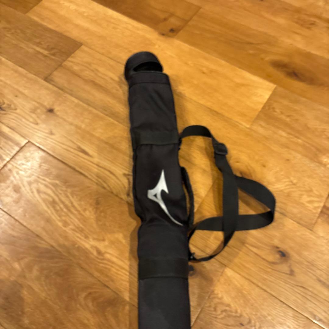 ミズノレガシー少年野球用バットケースつき、バットクリーナー付き、3点セット