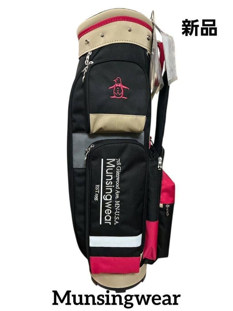 2025 秋冬モデル マンシング ゴルフ キャディバッグ MG5FCB01L