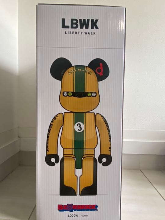ベアブリック　BE@RBRICK LBWK リバンナ君　1000%