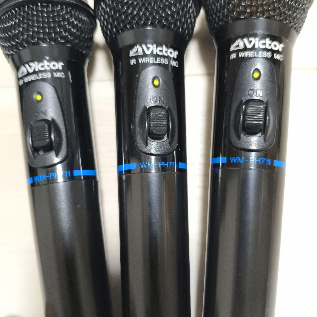 Victor ワイヤレスマイク WM-PH711 セット