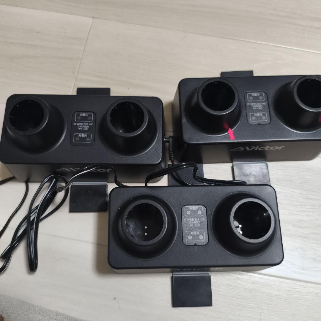 Victor ワイヤレスマイク WM-PH711 セット