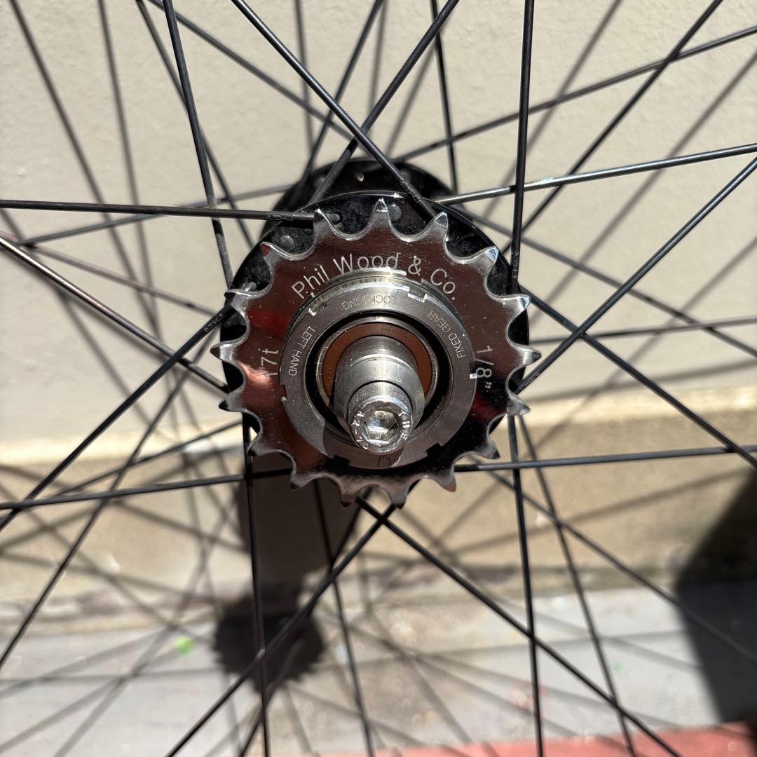 philwood velocity ピスト　ホイール