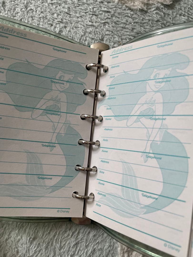 レア アリエル ☆ レトロアドレス帳