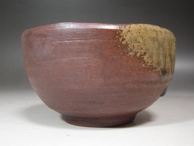 ★　金重陶陽　茶碗　蓬莱　裏千家　十四代　淡々斎の花押がございます★x627