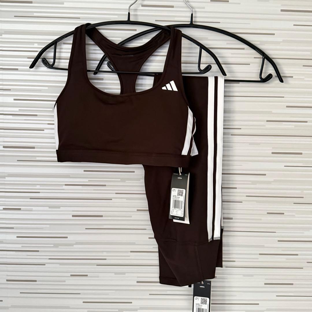 adidas スポーツブラ レギンス セットアップ