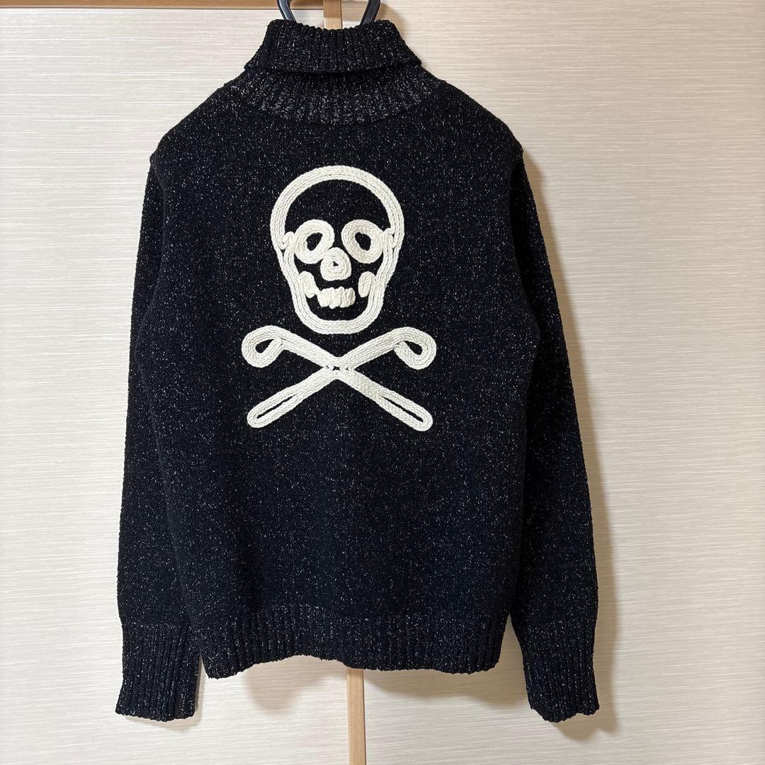 MARK&LONA タートルネックセーター ブラック