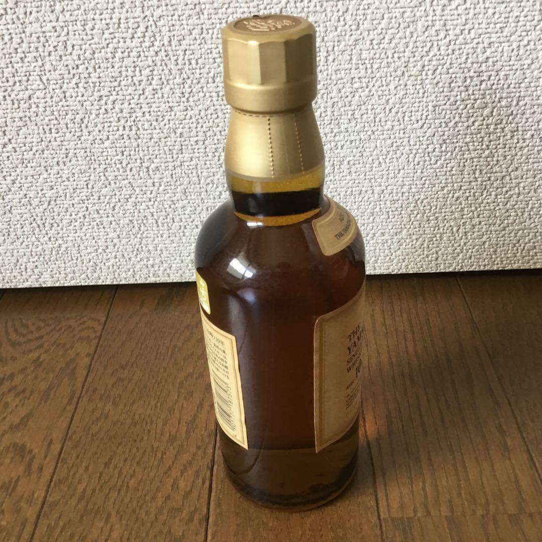 新品未開封　山崎　10年シングルモルトウイスキー350ml