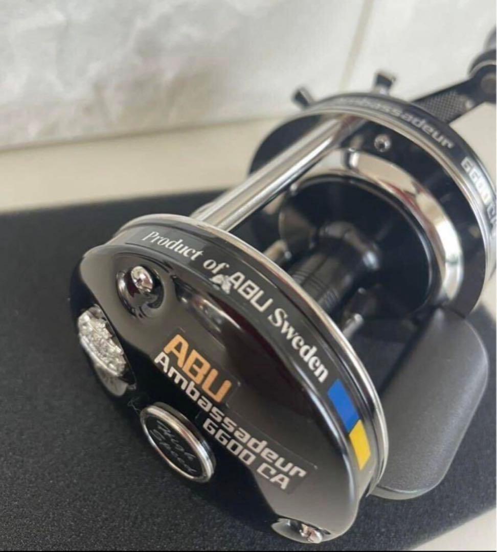 値下げABU Ambassadeur 6600CA 黒ベロ ファクトリーチューン