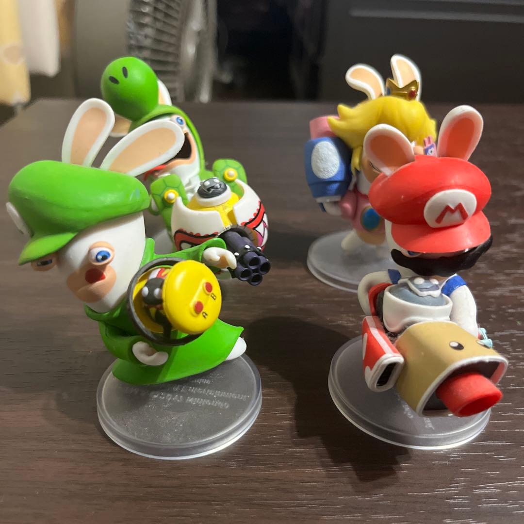 マリオラビッツ　フィギュア 4体セット　激レア　海外限定品